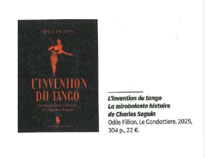 L&rsquo;invention du Tango …. grâce à un enfant de Hégenheim