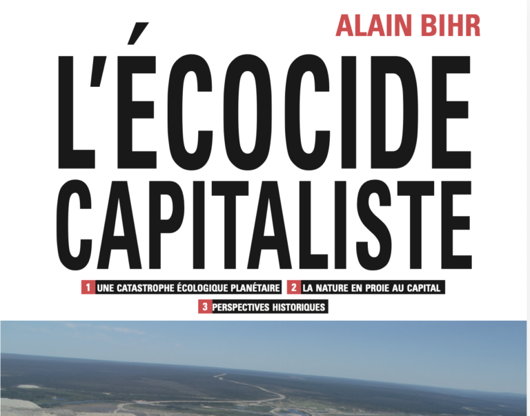 L&rsquo;écocide capitalisme